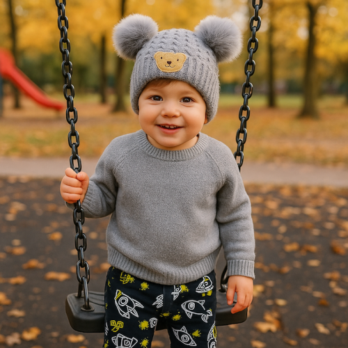 Βρεφικό Σκουφάκι Μάλλινο 85536